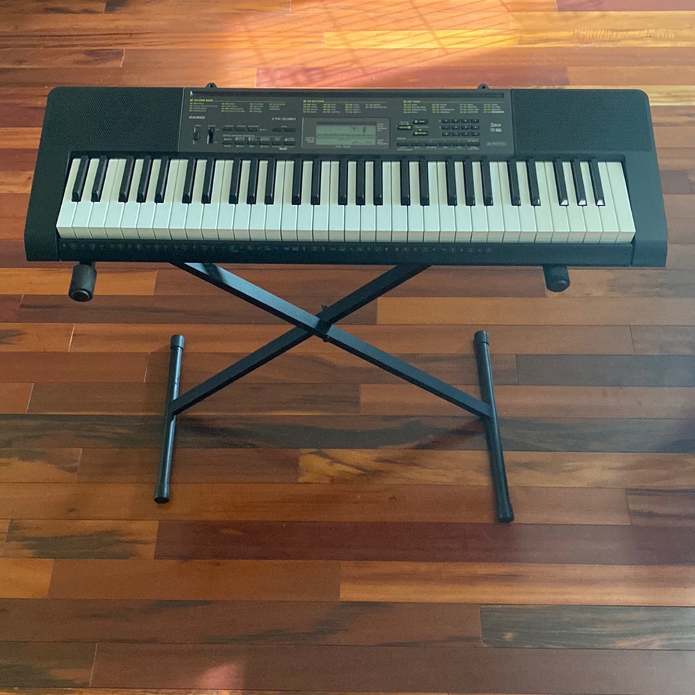 Casio CTK-2080 & Stand(included)